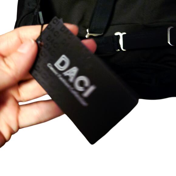 Daci black strap back bikini top NWT size 14w - Picture 3 of 4